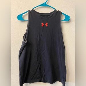 Under Armour athletic tank. Size Youth XL. Loose Heatgear.